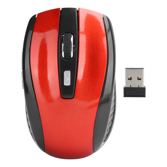 Mouse De 2,4 G, Notebook Sem Fio, Computador Óptico, Jogos