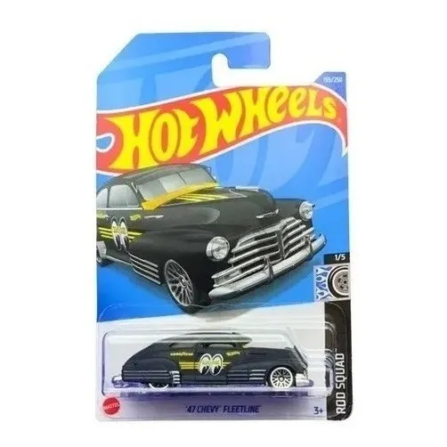 47 Chevy Fleetline  Hot Wheels Carro Clássico Moon