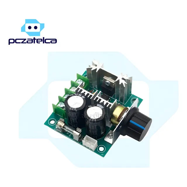 Controlador De Velocidad De Motor Dc Pwm Dc 12v-40v 10a 400w