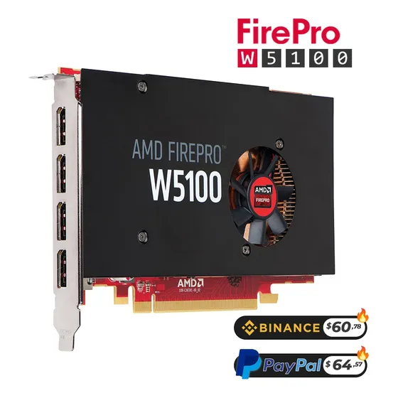 Tarjeta De Video 4gb Gddr5  Grafica Perfil Alto Amd