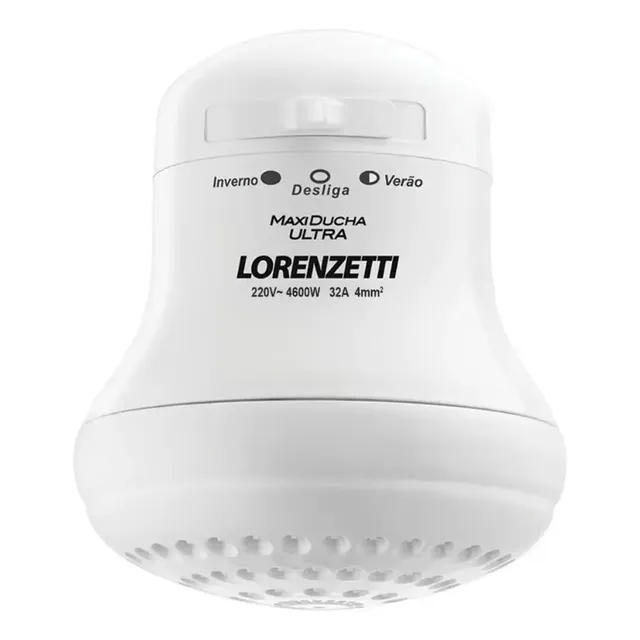 O Produto Que Todo Mundo Está Comentando 61 Chuveiro Elétrico De Parede Lorenzetti Maxi Ducha Ultra Branco 4600w 220v 4.6 Kw