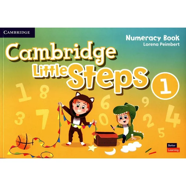 Cambridge Little Steps American English Numeracy Booklet 1: Numeracy Book, De Zapiain, Gabriela., Vol. 1. Editorial Cambridge University Press, Tapa Blanda, Edición 01 En Inglés, 2019