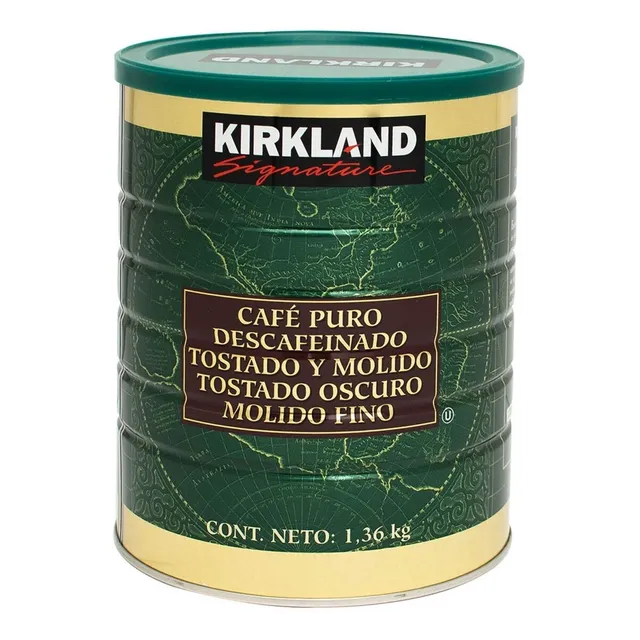 Café Molido Descafeindado Kirkland Signature 1.36 Kg