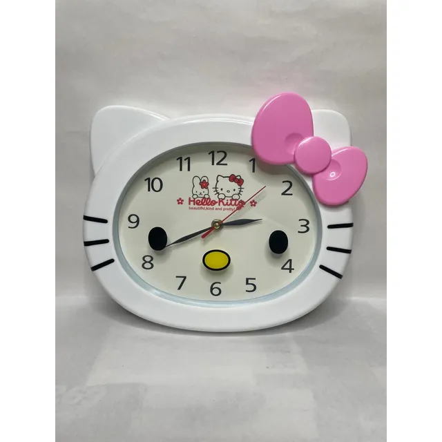 Reloj De Pared Hello Kitty 