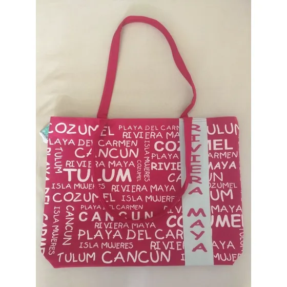 Bolso Para Playa Rivera Maya. Nuevo. Importado.