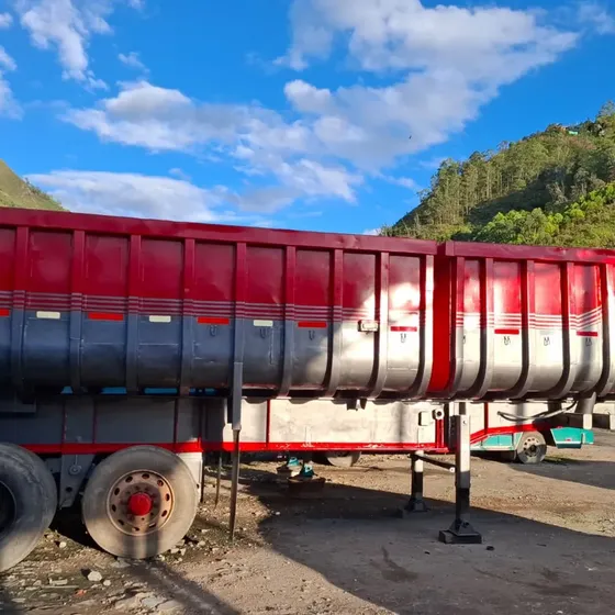 Volco Doble Volteo Semirremolque De Tractomula 2025