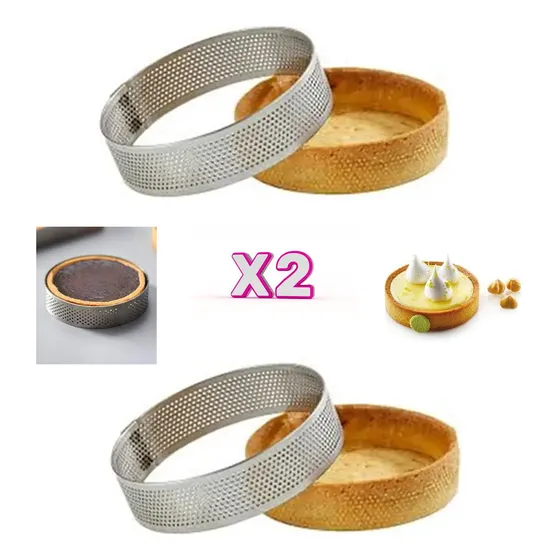 Aro Microperforado Tartaleta Repostería 6 Cm