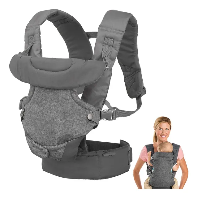 Mochila Cangurera Bebé Porteo Ergonómica, 4 Formas De Porteo
