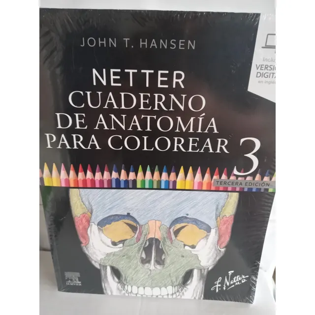 Cuaderno De Anatomía Netter 3ra Edición Nuevo 