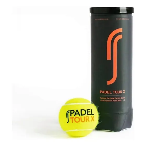 Tarro De Pelotas Robin Soderling Padel Tour X X3