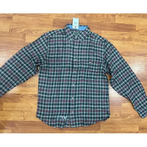 Camisa Manga Larga De Cuadros Para Caballero. Marca