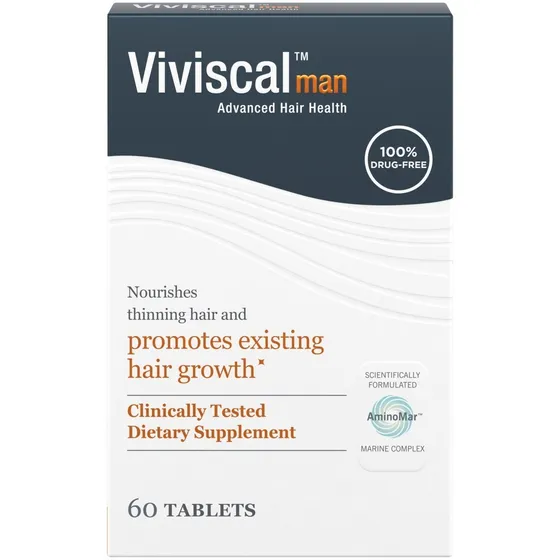 Pack De 2 Viviscal Man Crecimiento Del Vello Programa De