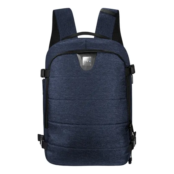 Mochila T-go Ejecutiva Urbana Maletín Hombre Mujer Notebook Color Azul