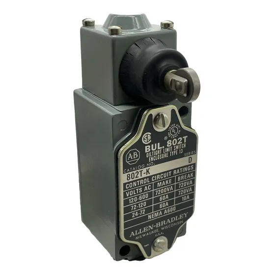 Interruptor De Limite Allen-bradley, 802t-k