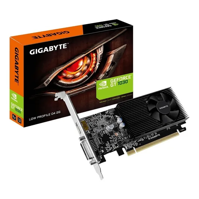 PLACA DE VIDEO GIGABYTE GT 1030 2GB DDR4 LOW PROFILE