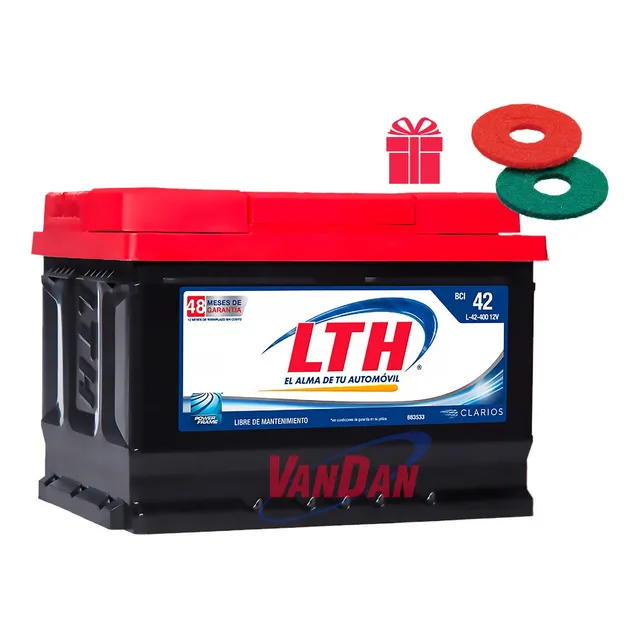 Batería Lth 42-400 Nueva Para Platina, Chevy, Jetta, Vw