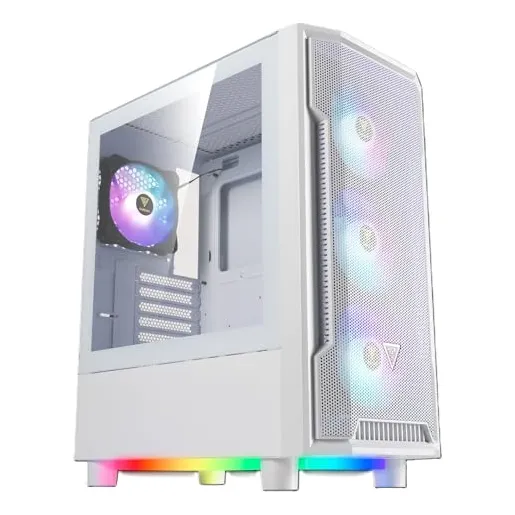 Gamdias Atx Mid Tower Caja De Pc Para Juegos Argb Con