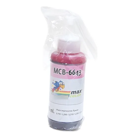Botella Tinta Magenta Maxcolor Compatible Epson 100ml Vantec