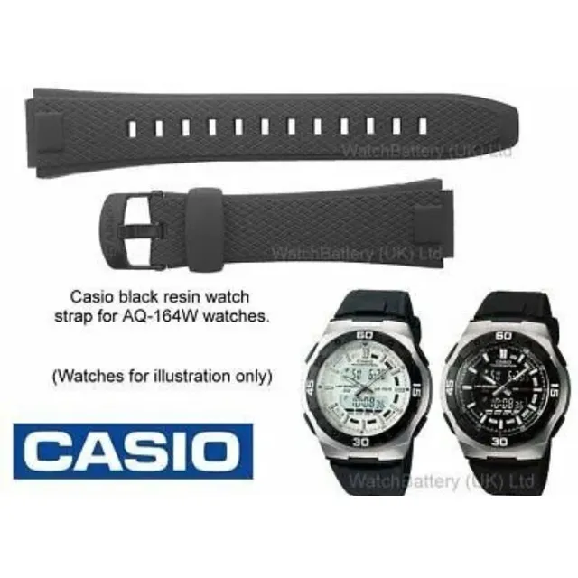 Correas Originales Casio® Modelo Aq-164w Nuevas