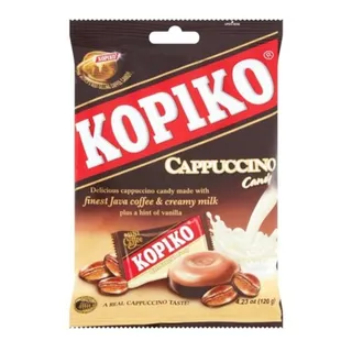 Bala Kopiko Sabor Cappuccino 120g Melhor Bala Café Do Mundo Bala Kopiko Sabor Cappuccino 120g Melhor Bala Café Do Mundo