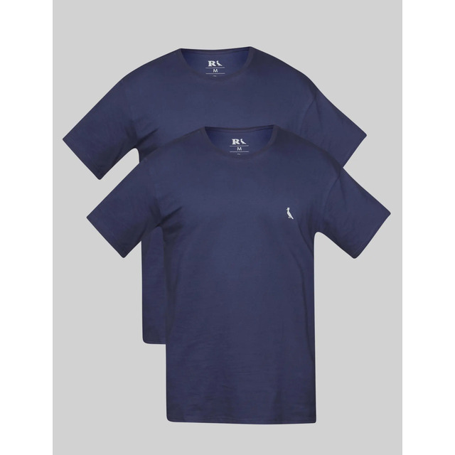 Kit Camiseta Regular Essence Reserva Marinho/marinho Liso M Lisa