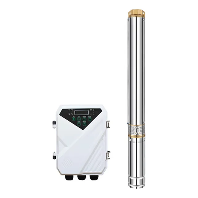 Bomba De Agua Sumergible Solar 3 PuLG 35mts Prof 300 Watts