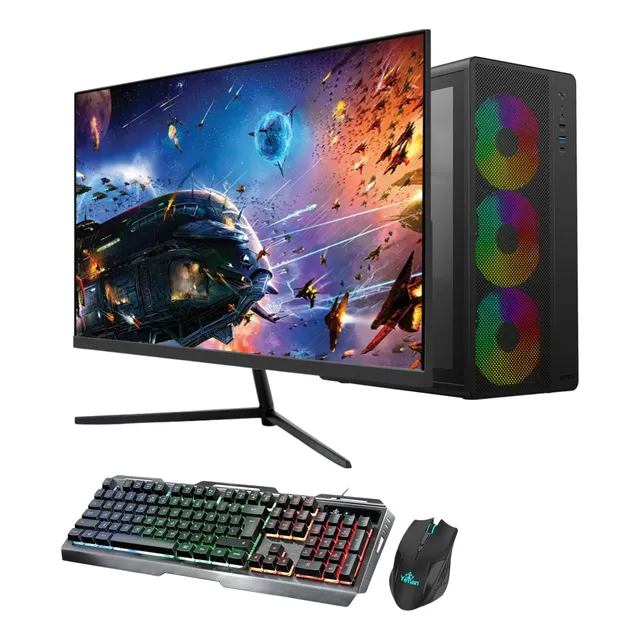 Pc Gamer Ryzen 7 5700g 64g Ram Ssd 2tb Led 27p 165hz Fte 80+
