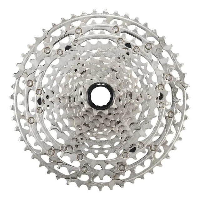 Cassete Shimano Deore Cs-m6100 10/51d 12v - Micro Spilne 1x12v Prateado 51
