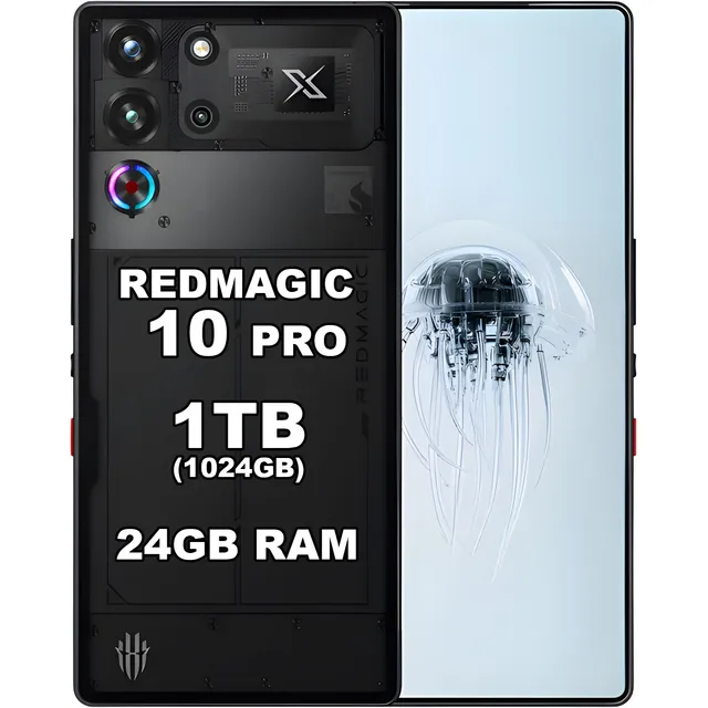 Redmagic 10 Pro 1tb + 24gb Ram Celular Gamer Snapdr 8 Elite