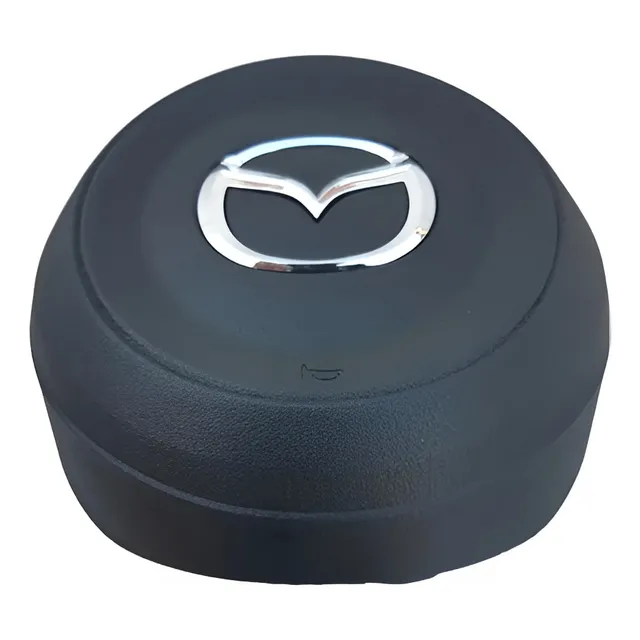 Tapa Bolsa De Aire Mazda 3 2017-2018 Emblema Instalado