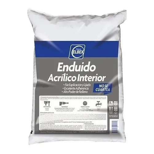 Enduido Interior Elbex X 20kg Ferreteria Chaplin
