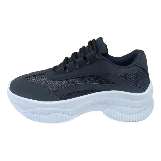 Tênis Feminino Plataforma, Lindo, Confortável E Resistente