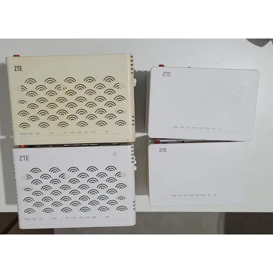 Lote 15 Peças - Gpon Onu Zte  F660 + F612 Com Fonte