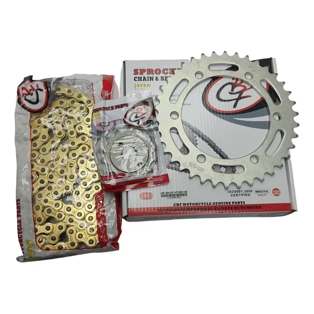 Kit De Transmisión Honda Cbr 250r Dorada Reforzada + Envio