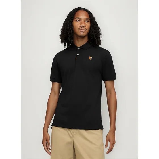 Camiseta Polo Nike The Polo Df Heritge Slim2-negro