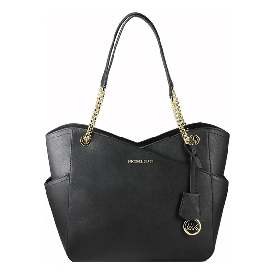 Cartera Michael Kors De Cuero Original - Jetset Travel Black