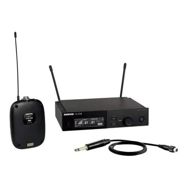 Shure Slxd14 Sistema Inalámbrico Digital Con Bodypack Color Negro