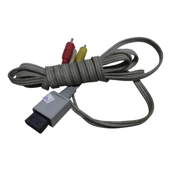 Cabo Av Nintendo Wii Original Cinza Cod P
