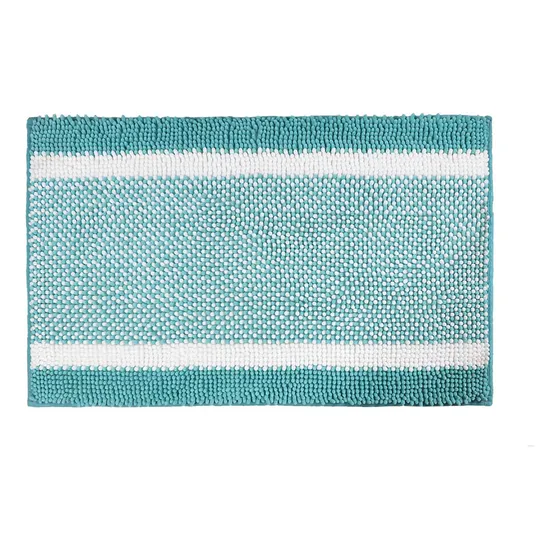 Alfombrilla Baño Lavabl Para Antideslizante Juego Color Lago