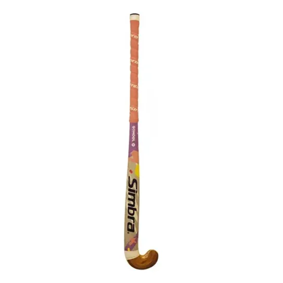 Palo Hockey Simbra Madera Reforzado Sticks 28 Al 37 Cke Color 37 - Gris/violeta/rosa