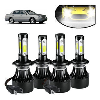 Cd- Kit De Faros Led Delanteros De 4 Lados 12000lm Para Kia Cd- Kit De Faros Led Delanteros De 4 Lados 12000lm Para Kia
