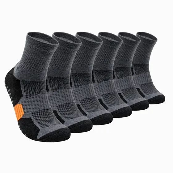 Calcetines Deportivos Acolchado Al Aire Libre Hombre 6pares 