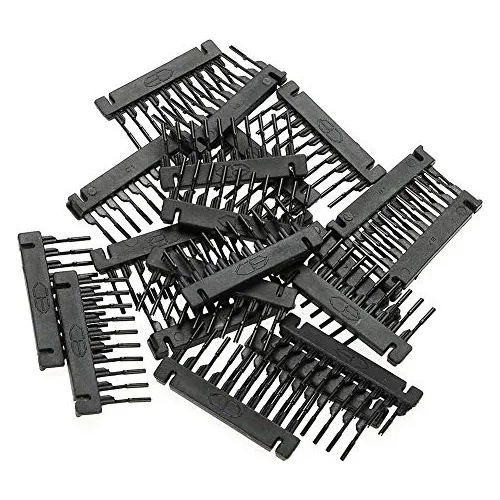 40pcs 6d Cabello Extensión Heckles Real Pelo Cola De 7t8mn
