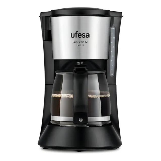 Cafetera Ufesa Goteo 12 Tazas 1.2 Lts Filtro Permanente Dimm