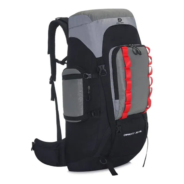 Mochila Trekking  Mochileros 75 + 5 Litros Con Varilla 