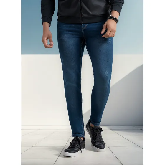 Jean Edison Azul Para Hombre Croydon