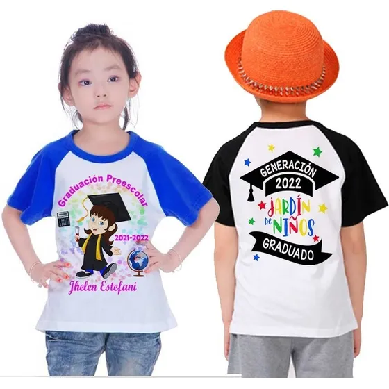 Franela De Graduación Camisa Niño