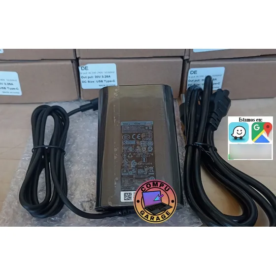 Cargador Original Laptop Dell Tipo C 65w