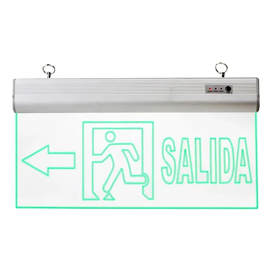 Lampara Led De Señalizacion Salida De Emergencia (izquierda)