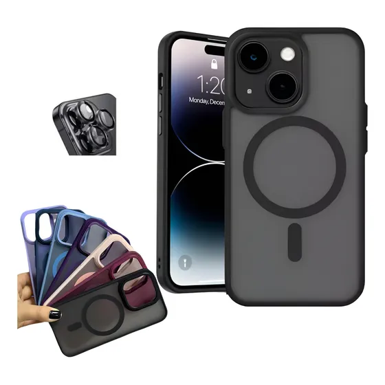 Capa Capinha Case Magsafe P/ iPhone 16 Promax 15 14 13 12 11